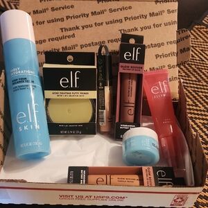 ELF Makeup Primer and Skincare Set - Blue, Green, Red